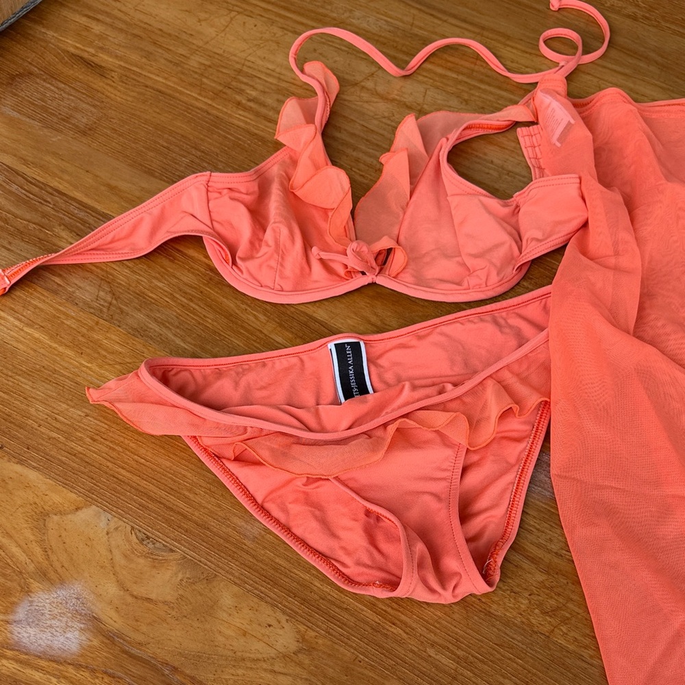 Bathing Suit Set Women's Bikini Set with Cover-Up